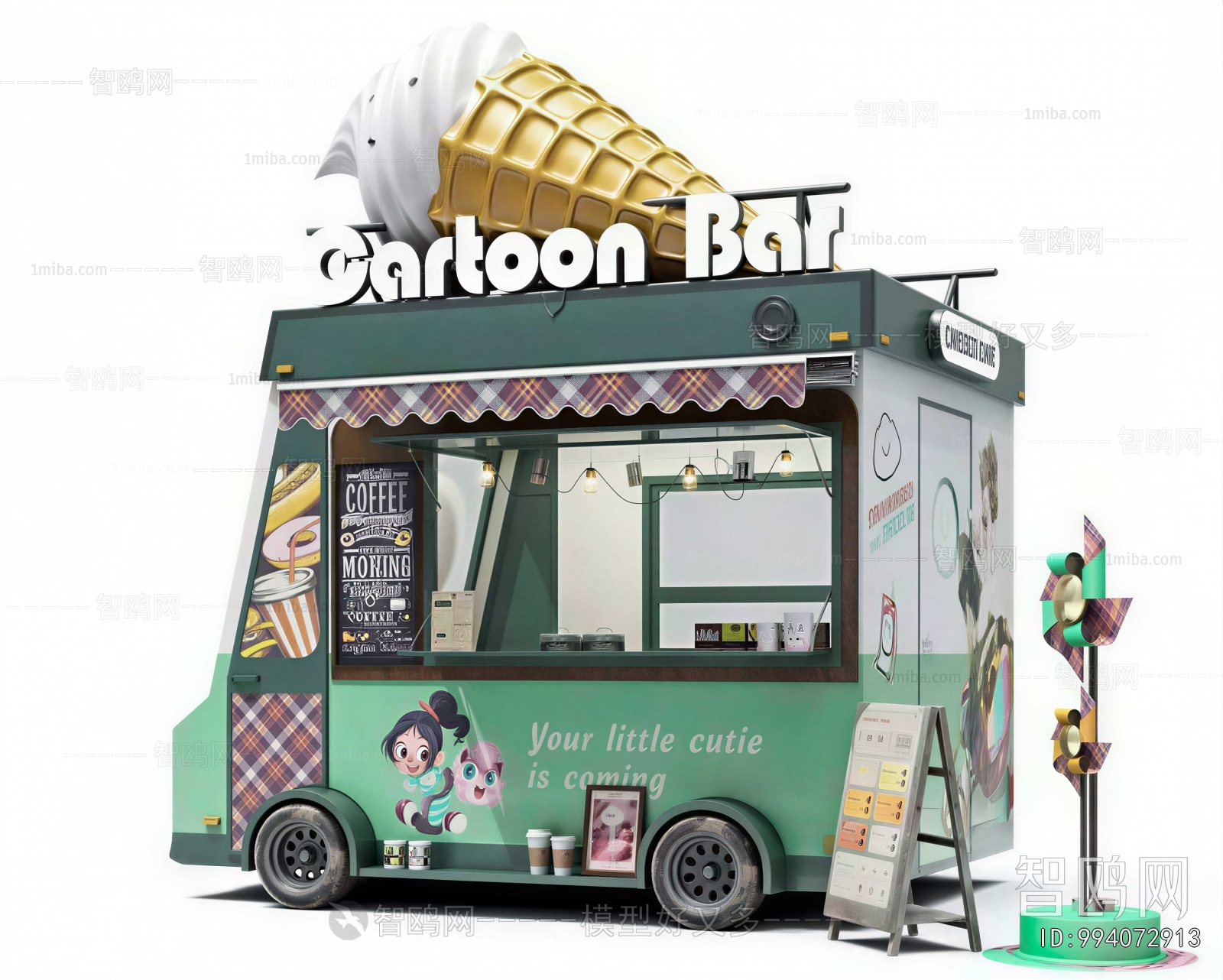 Modern Sales Vehicle