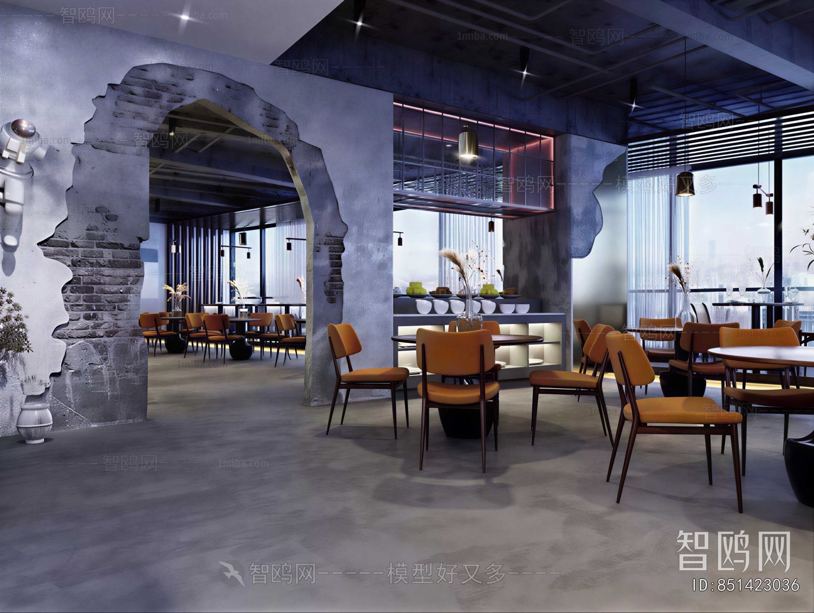 Industrial Style Restaurant