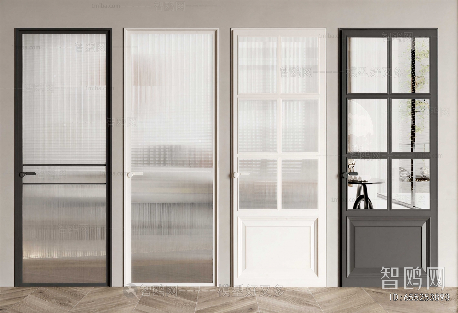 Modern Single Door