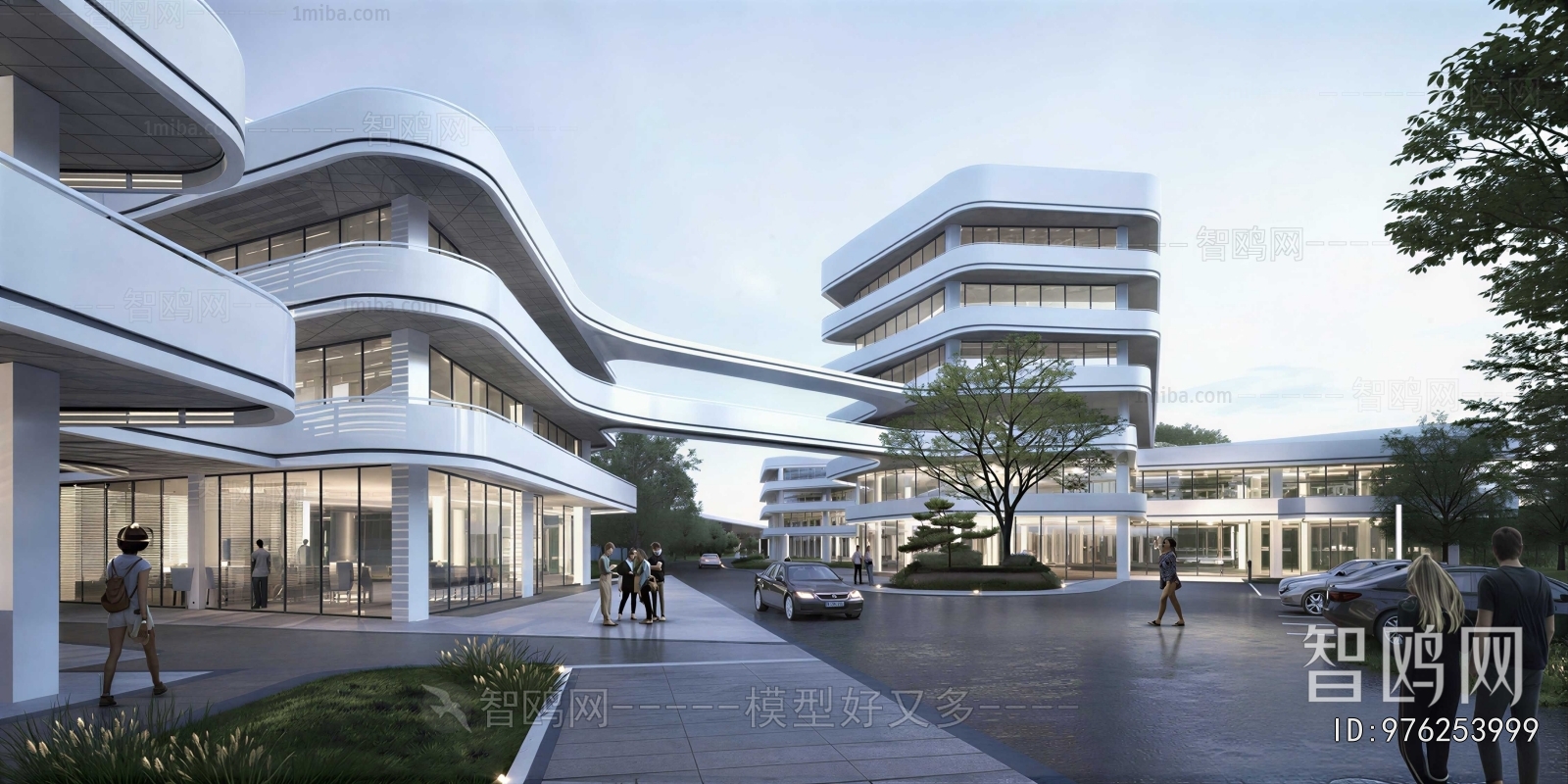 Modern Appearance Of Commercial Building