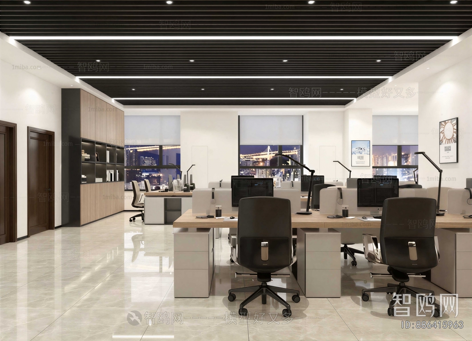 Modern Staff Area