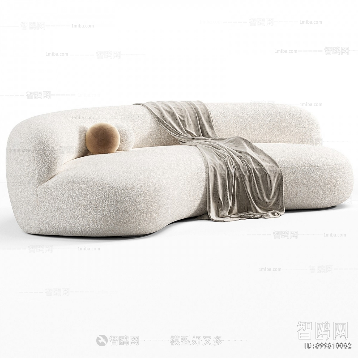 Modern Curved Sofa