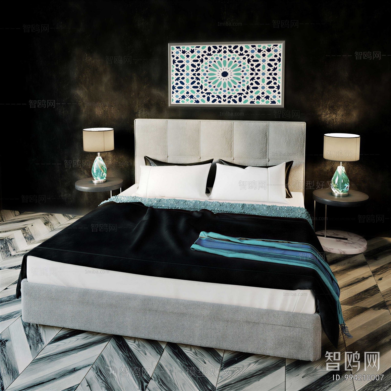 Modern Double Bed