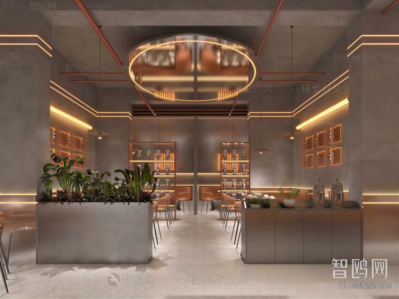 Industrial Style Restaurant