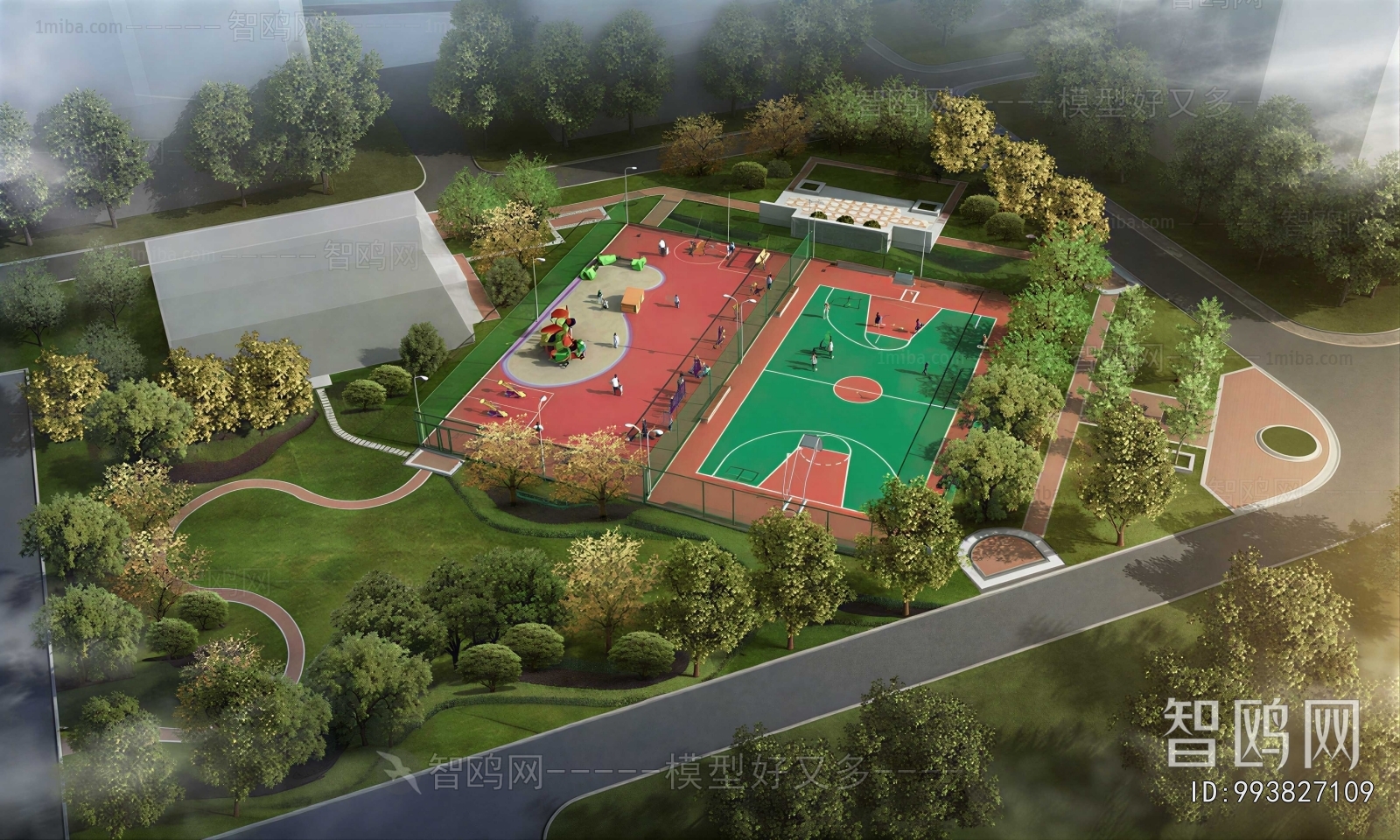 Modern Outdoor Sports Stadium