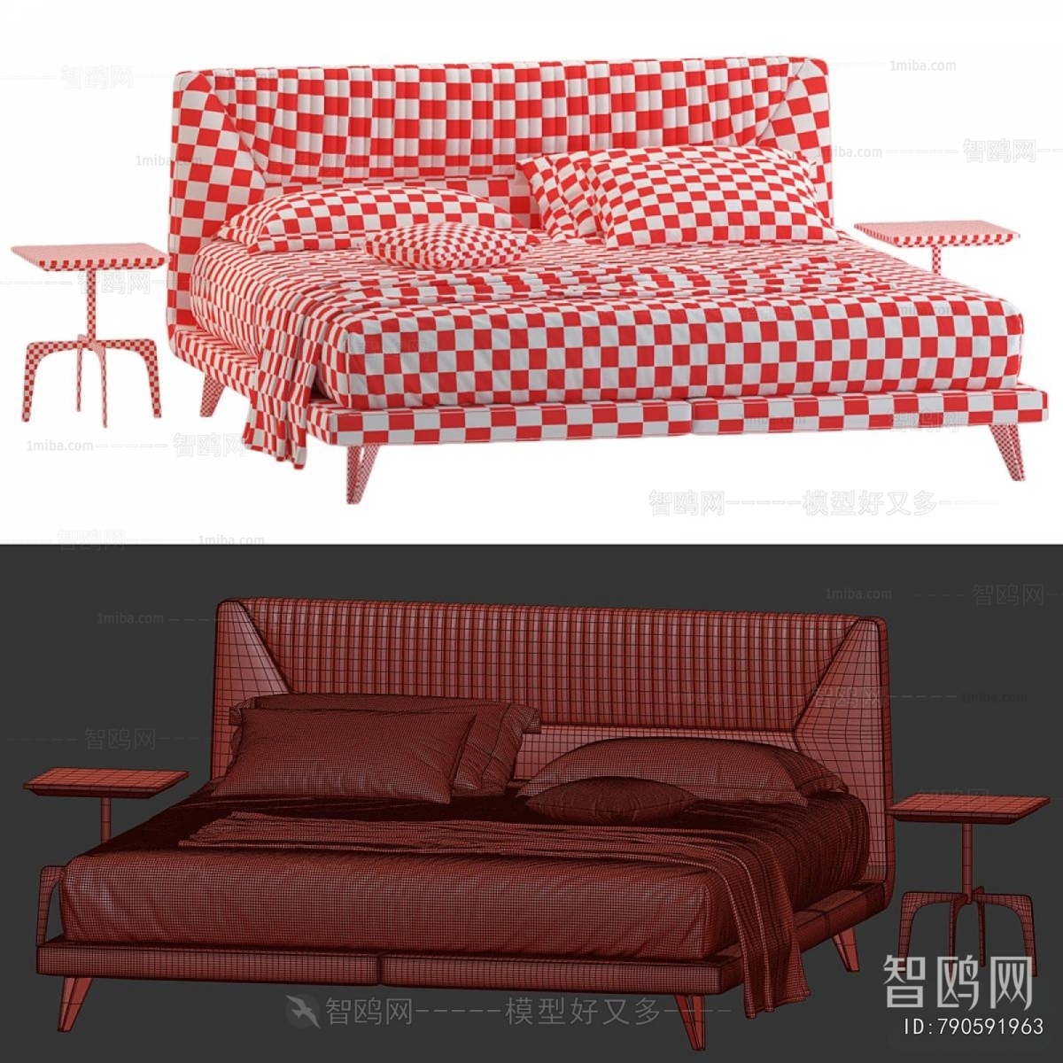 Modern Double Bed