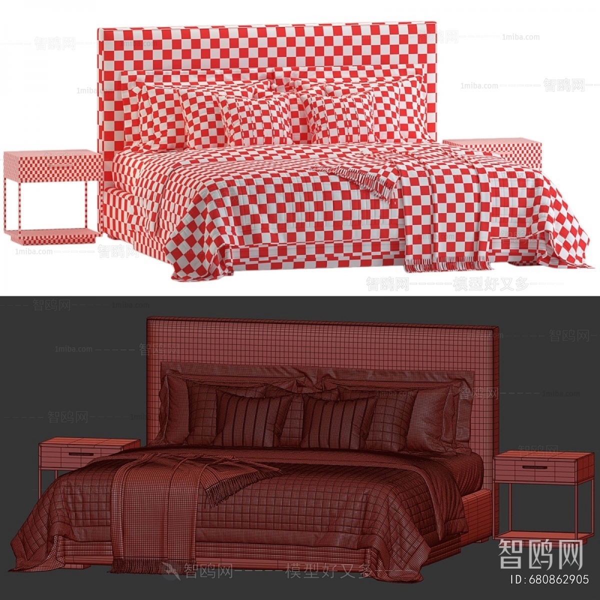 Modern Double Bed