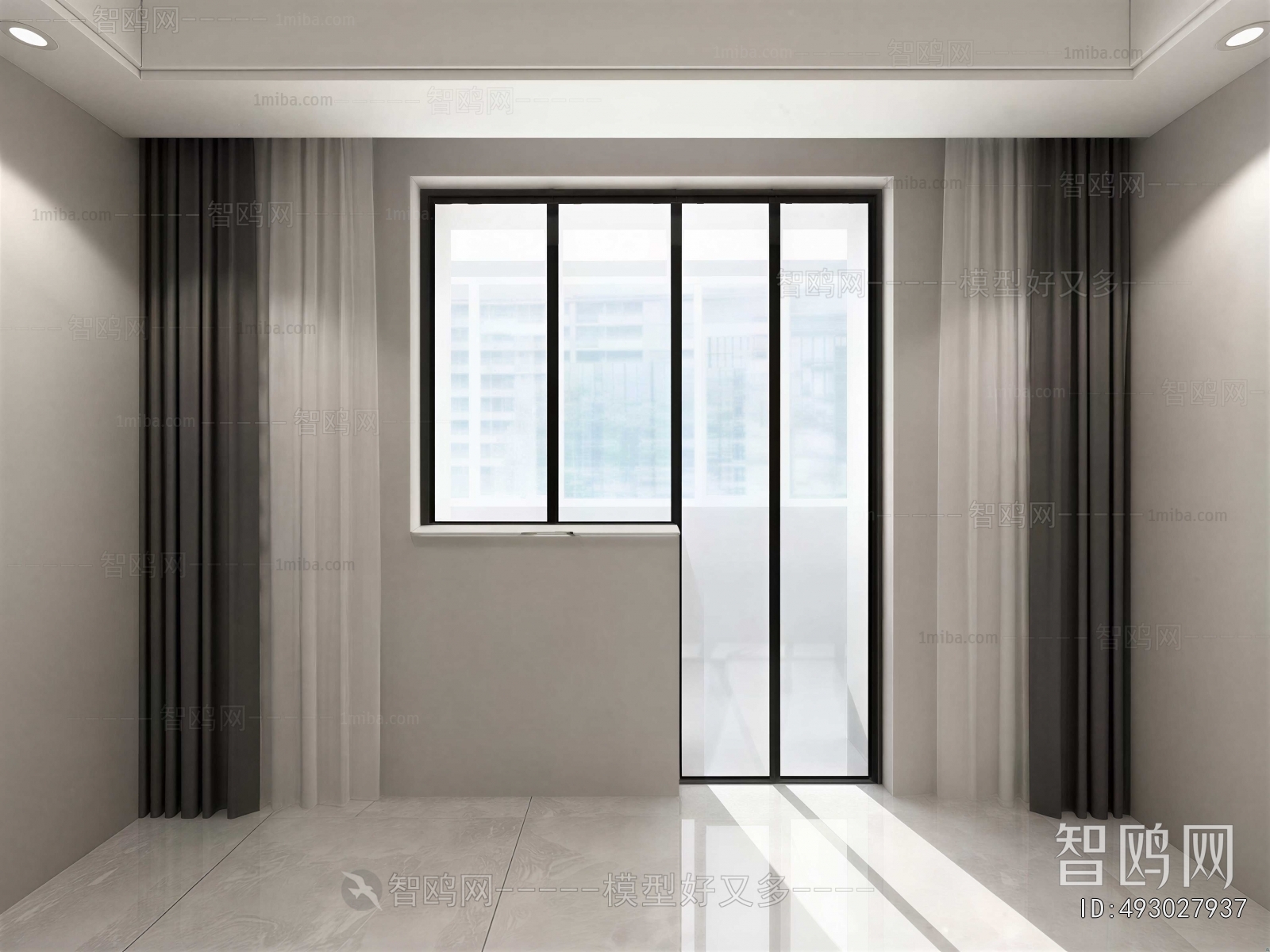 Modern The Curtain