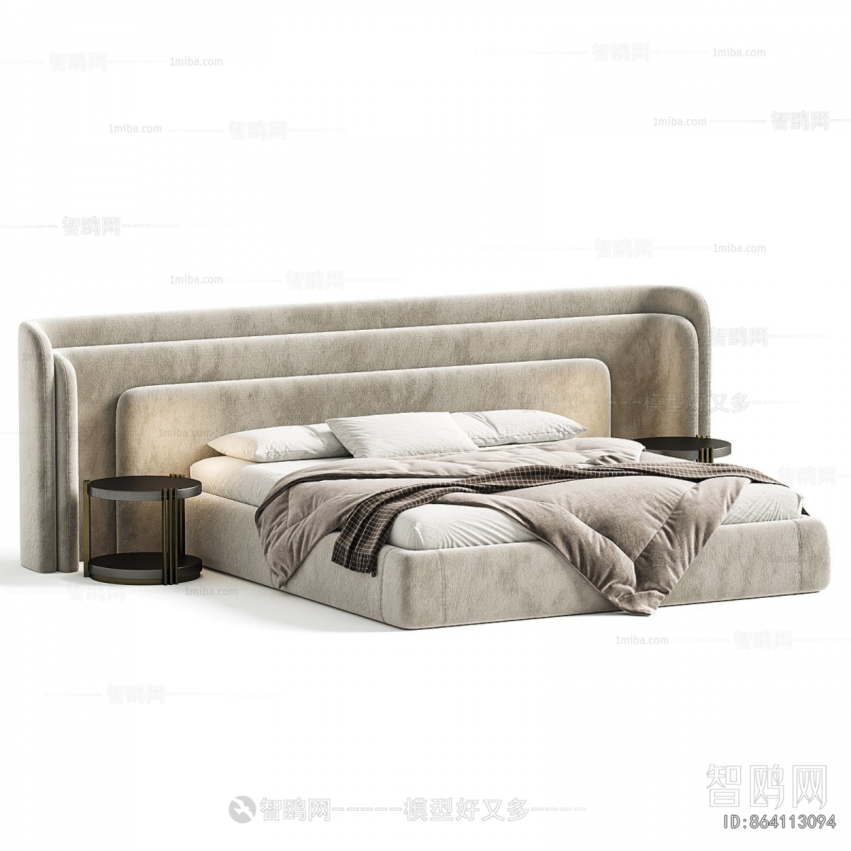 Modern Double Bed