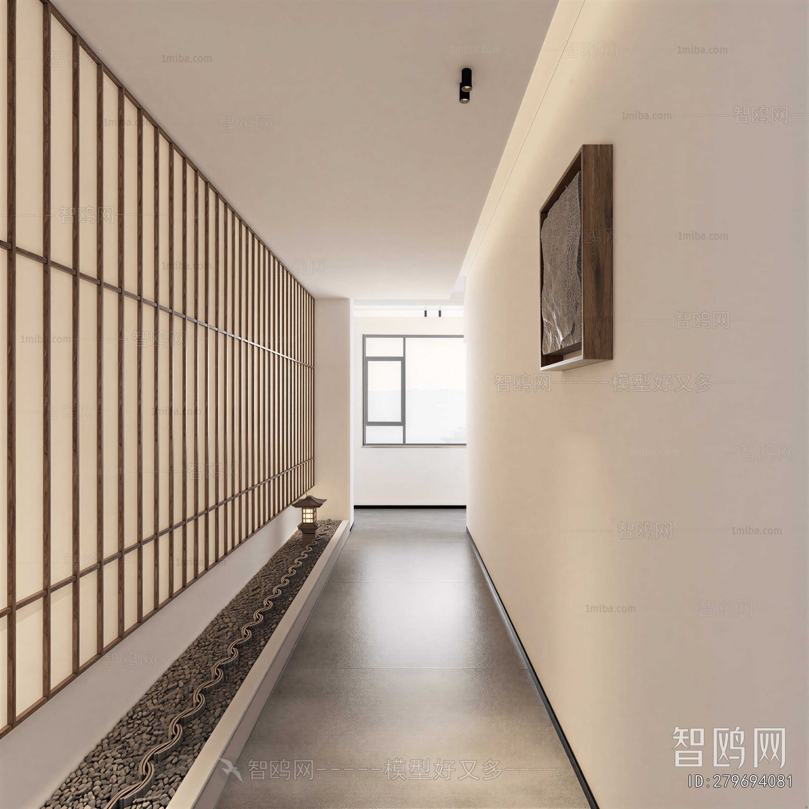 Japanese Style Hallway