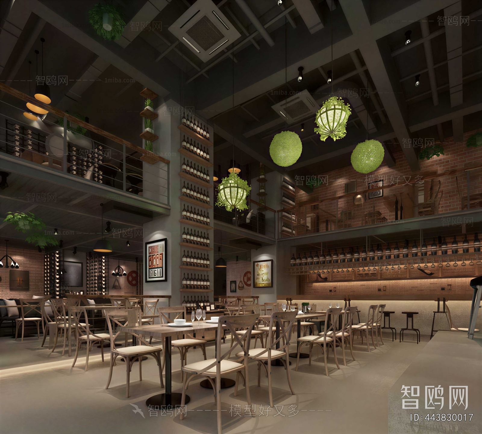 Industrial Style Restaurant