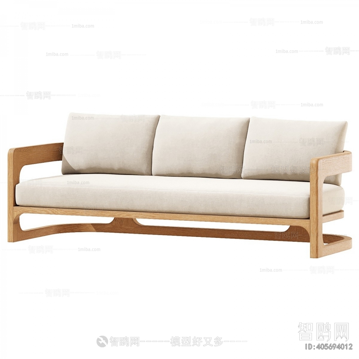 Modern Three-seat Sofa