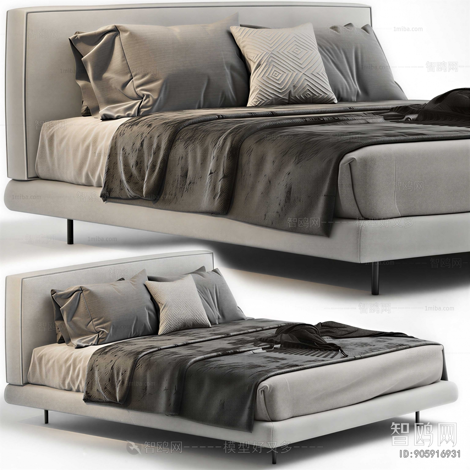 Modern Double Bed