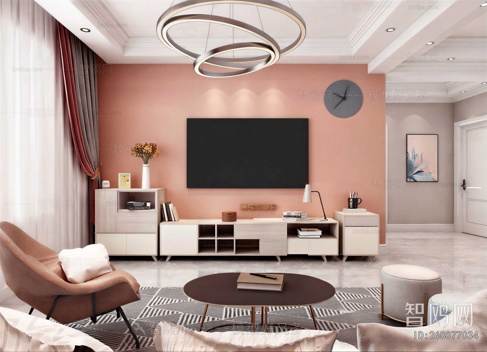 Nordic Style A Living Room