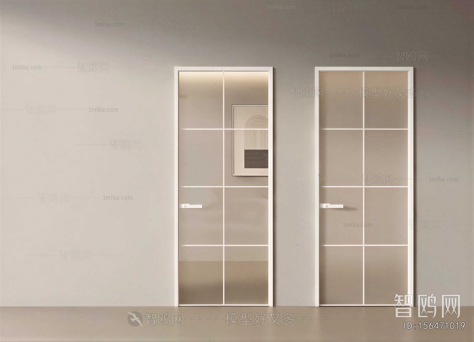 Modern Single Door