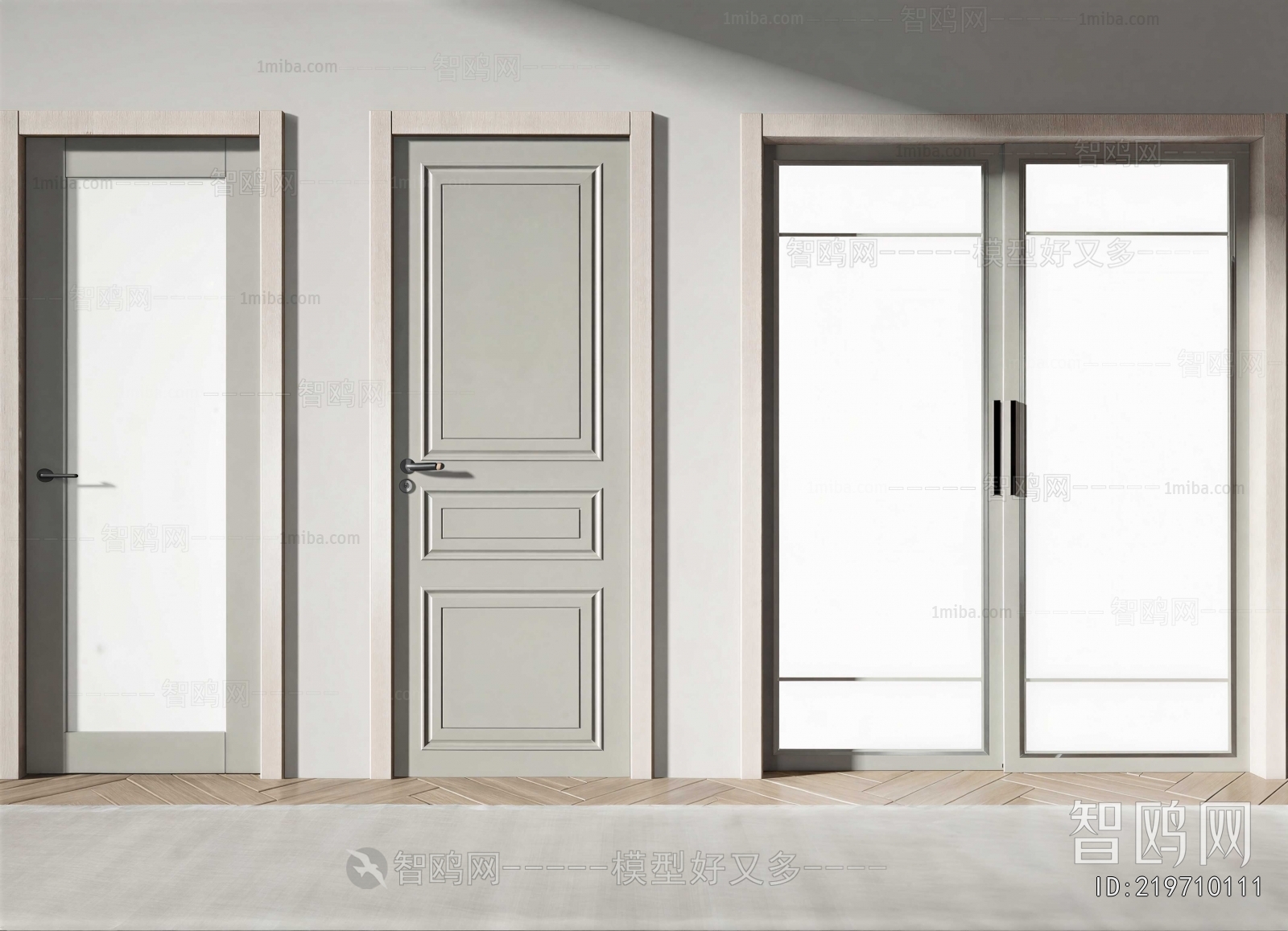Modern Single Door