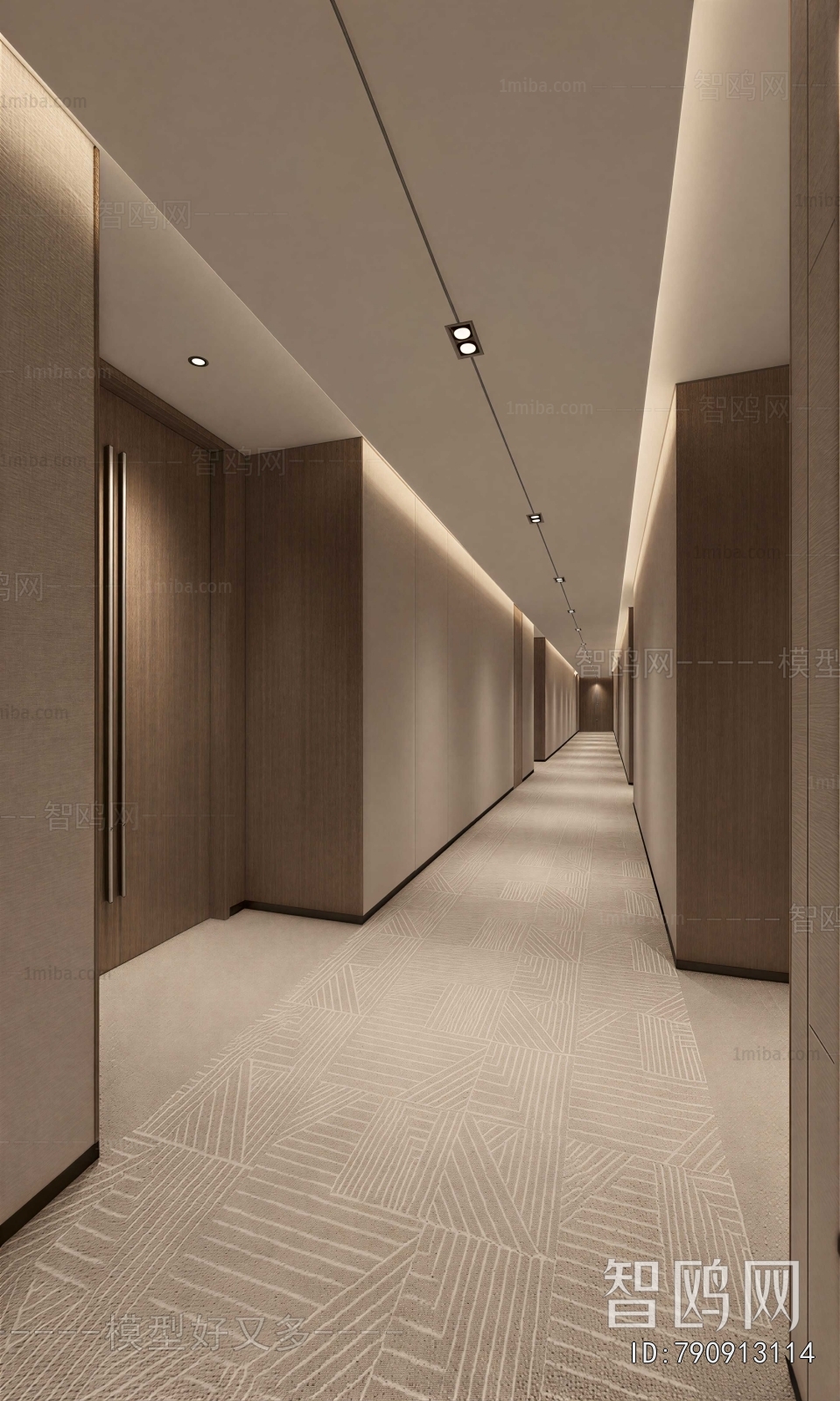 Modern Office Aisle