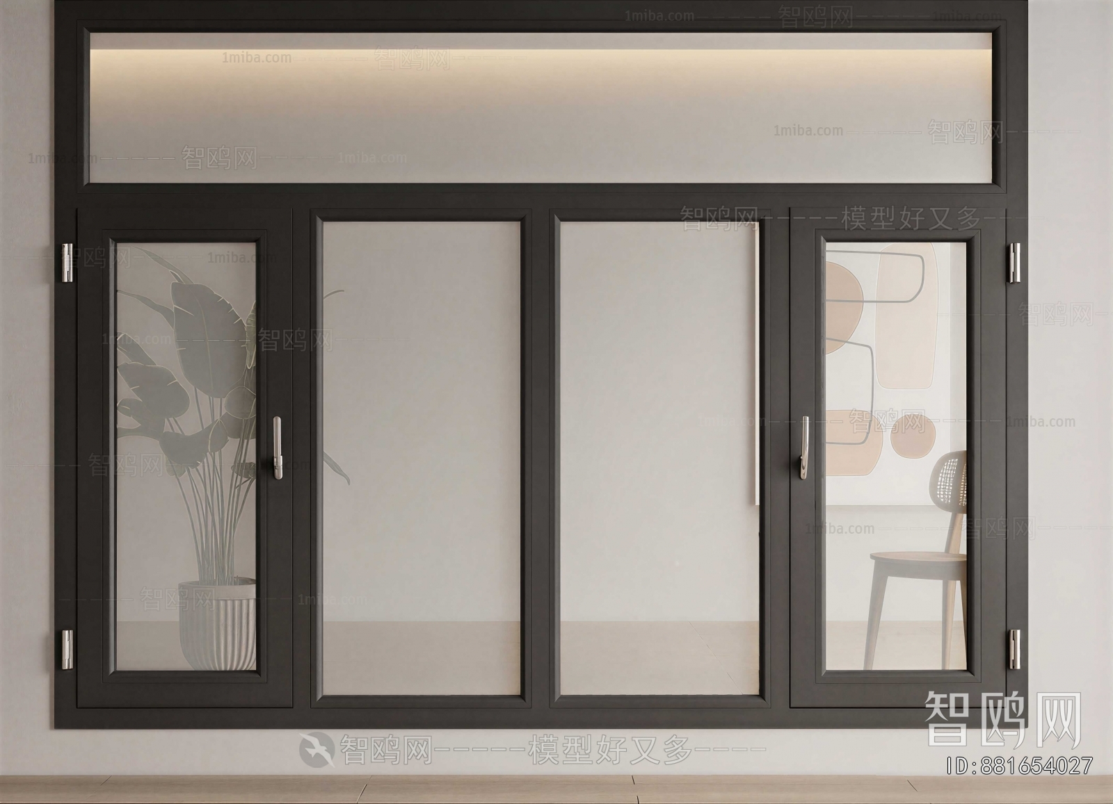 Modern Double Door