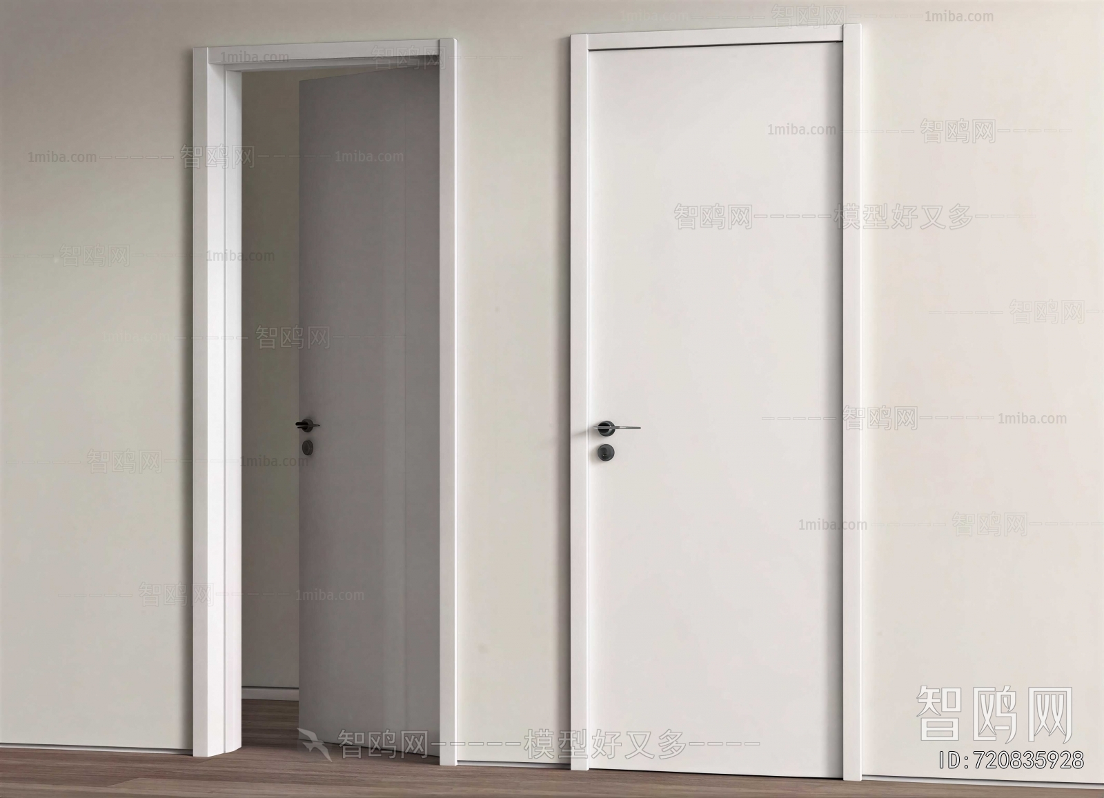 Modern Single Door
