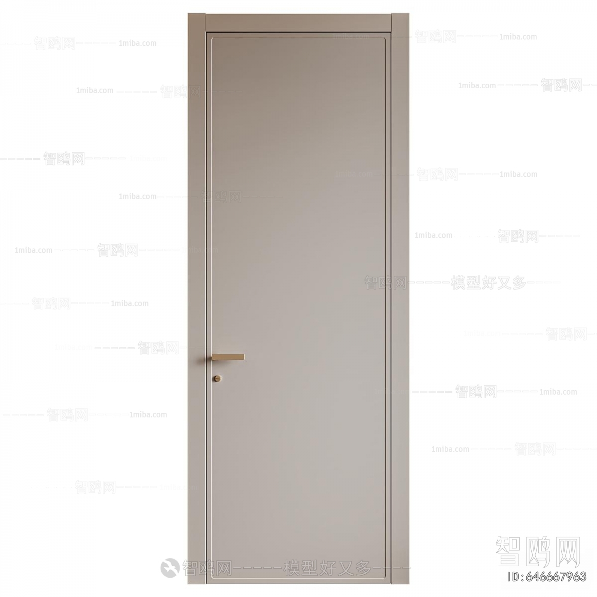 Modern Single Door