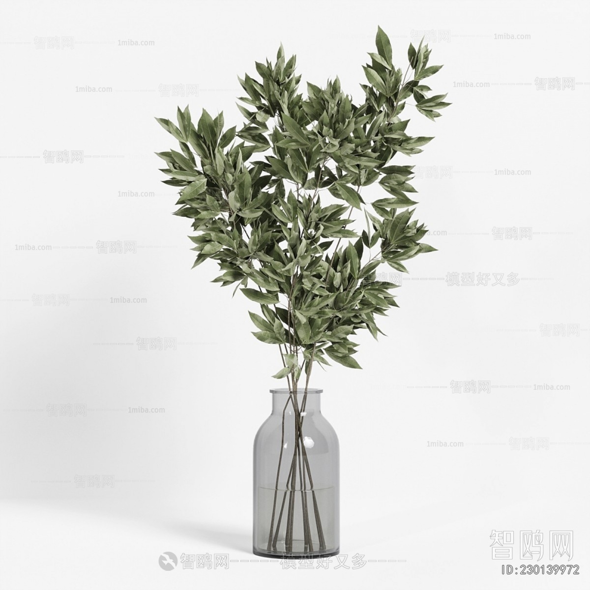 Modern Aquatic Green Plant