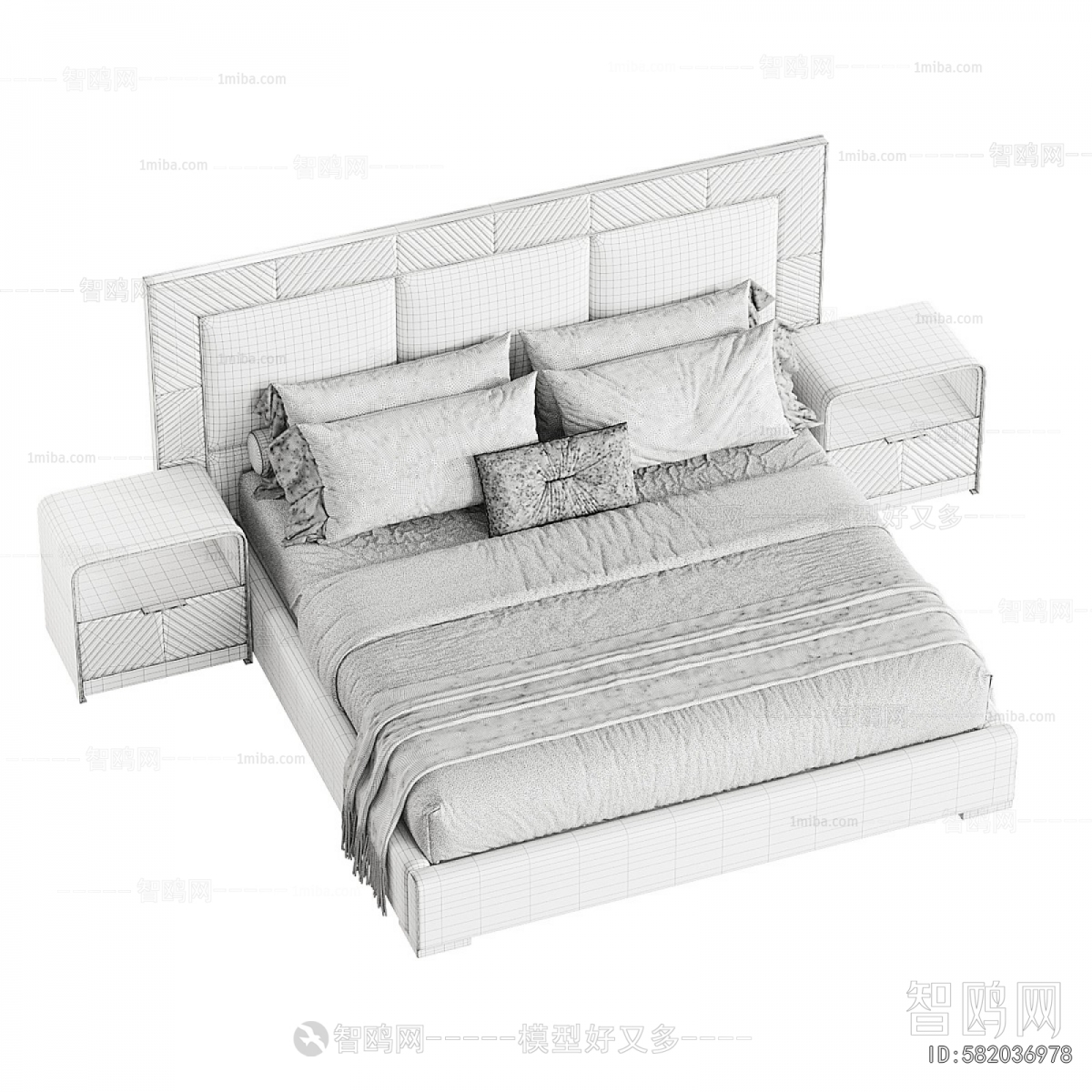 Modern Double Bed