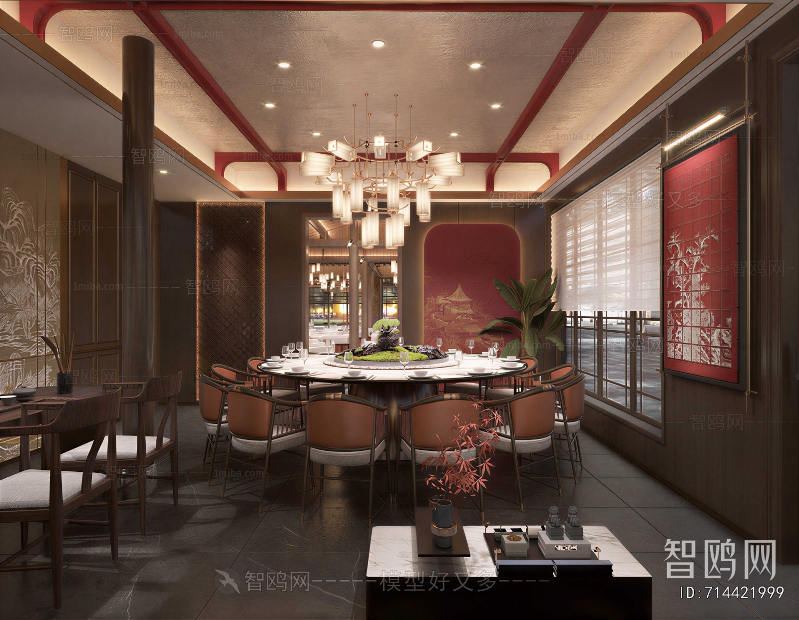 New Chinese Style Restaurant Box