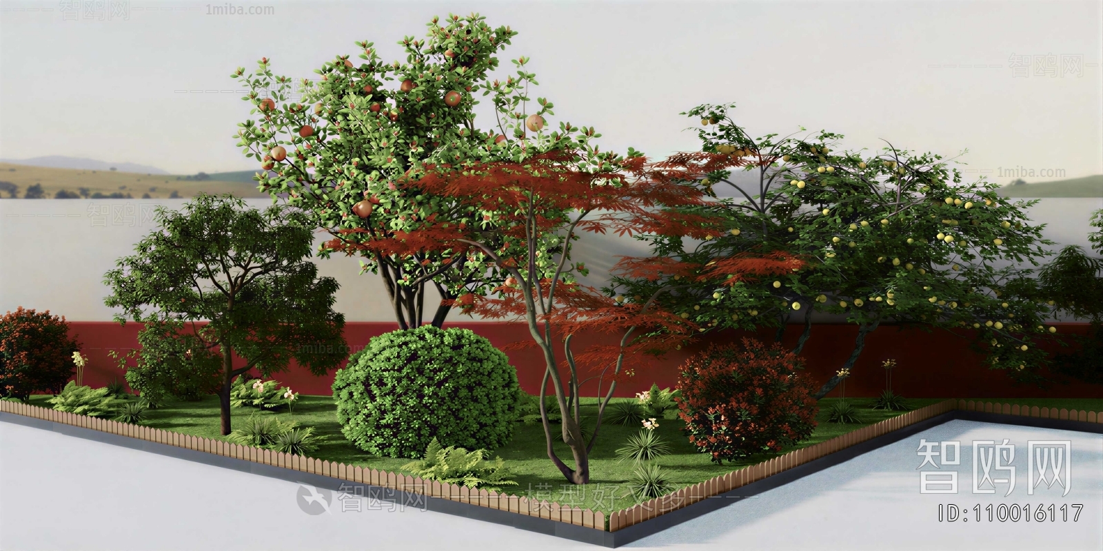 Modern Courtyard/landscape