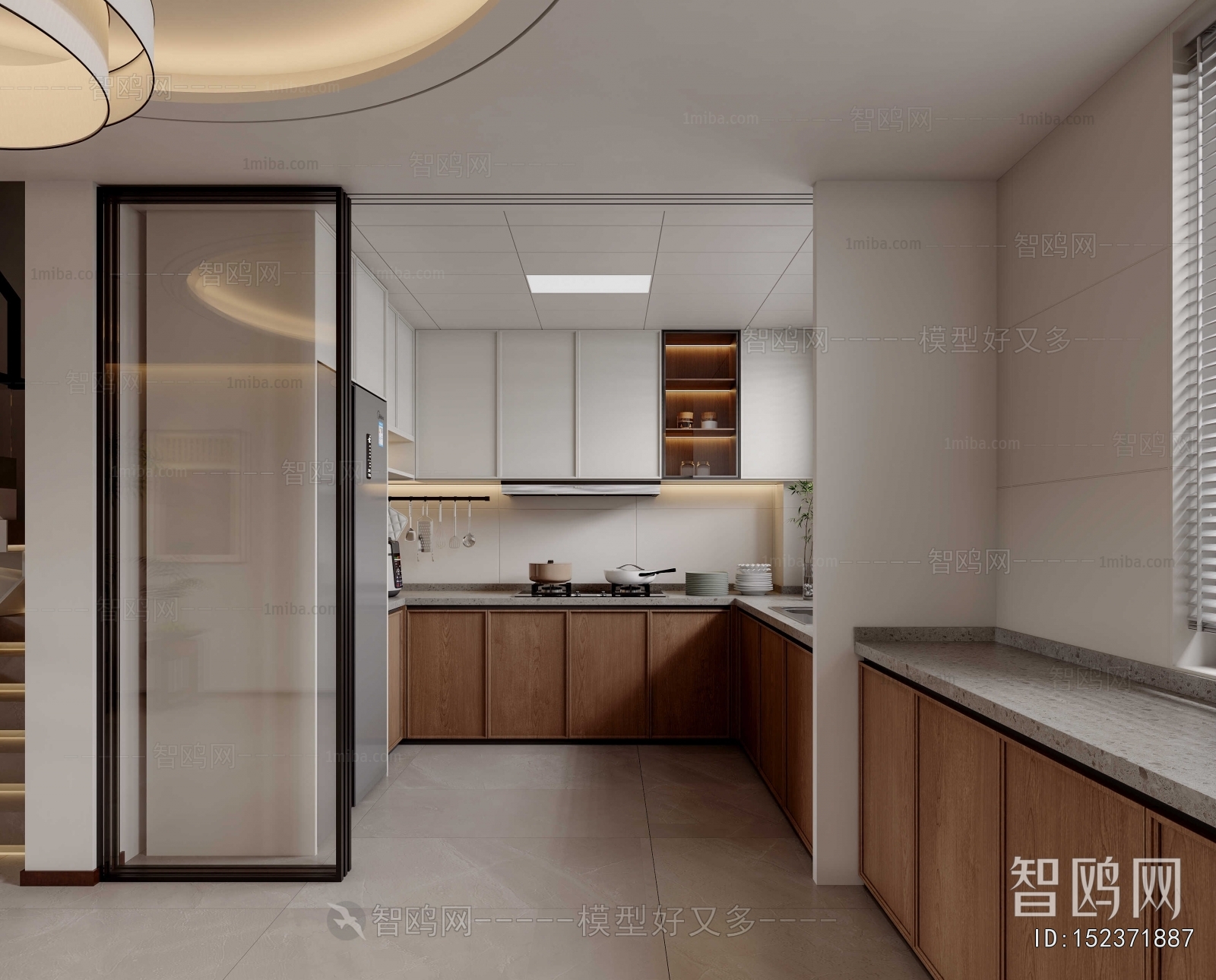 New Chinese Style Dining Room