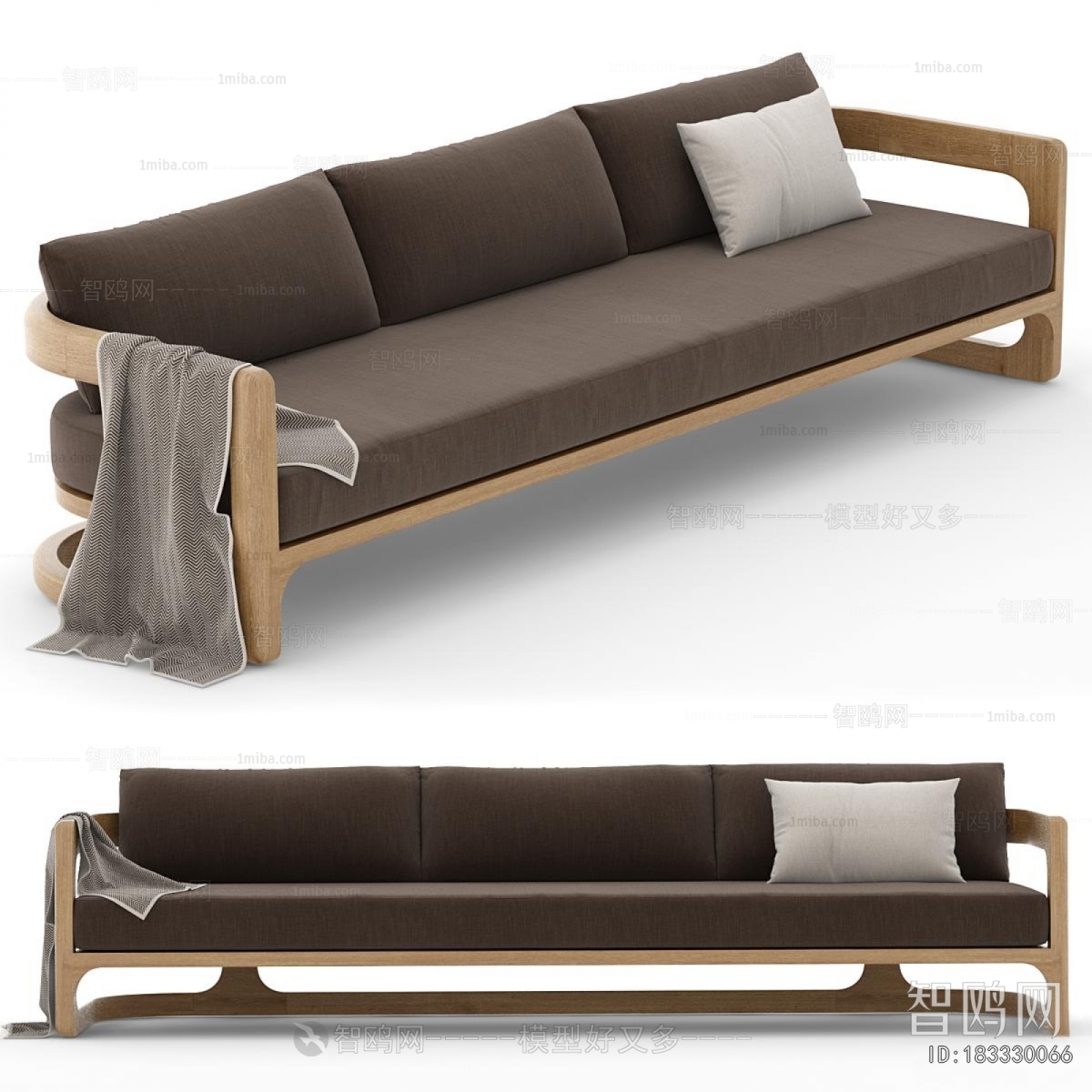 Modern Three-seat Sofa