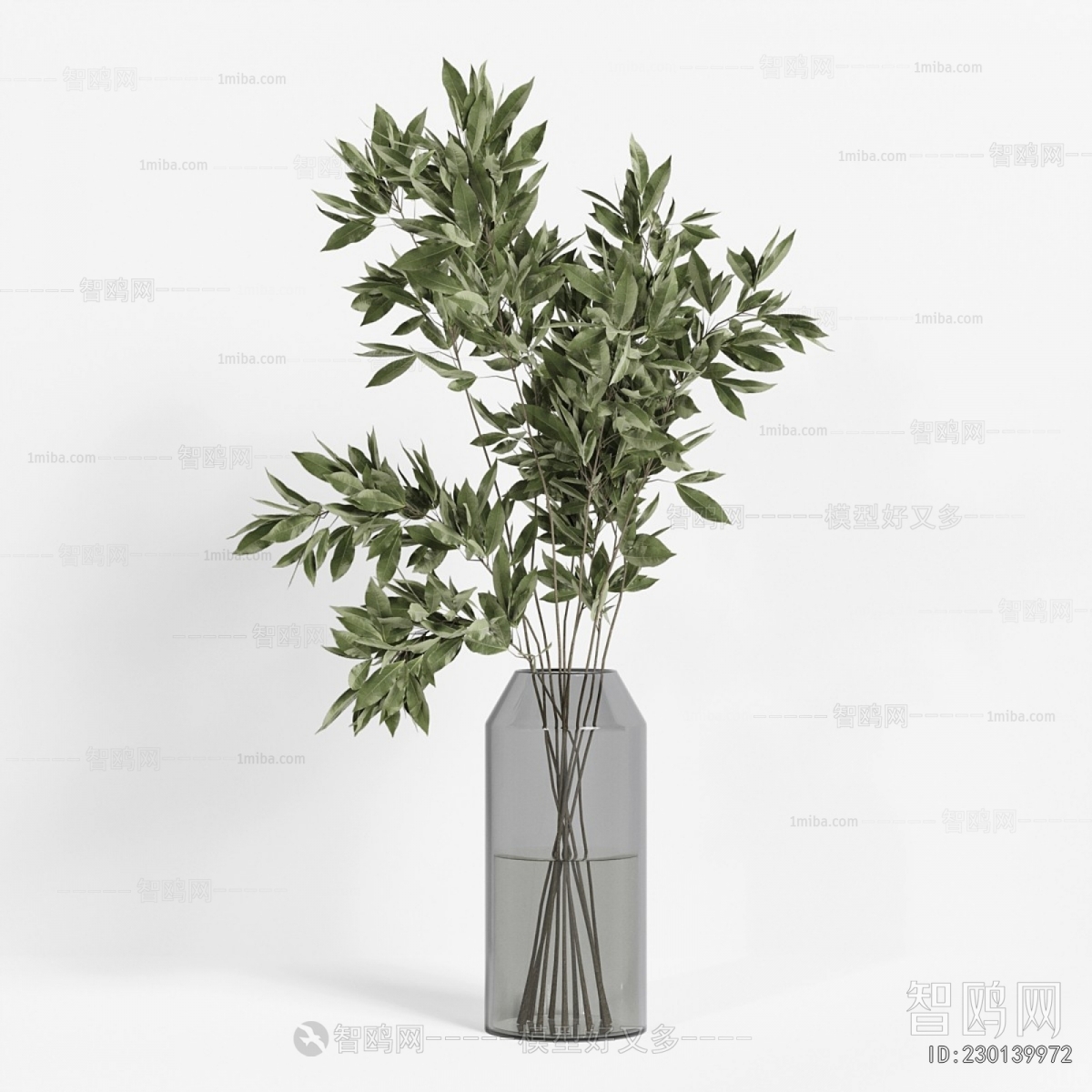 Modern Aquatic Green Plant
