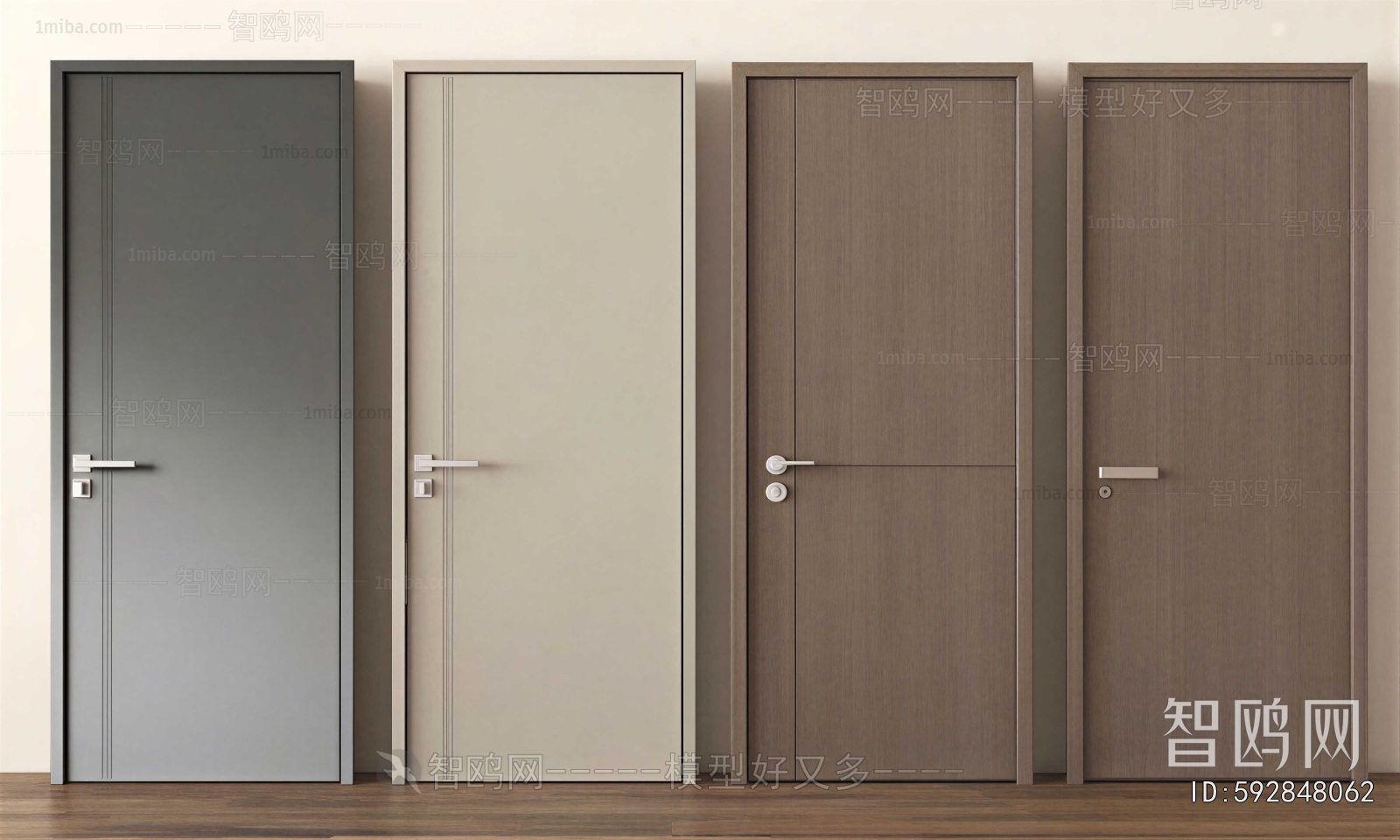 Modern Single Door