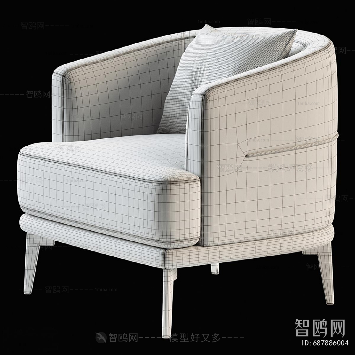 Modern Single Sofa