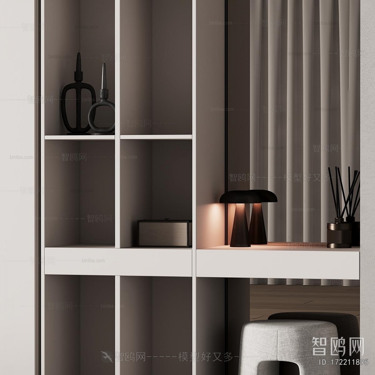 Modern Shoe Cabinet