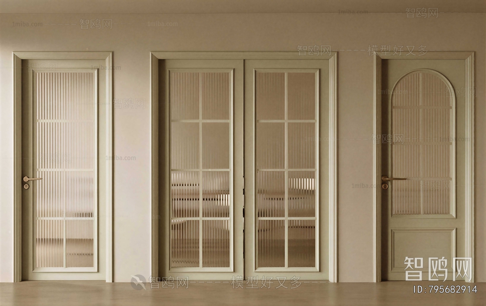 French Style Double Door