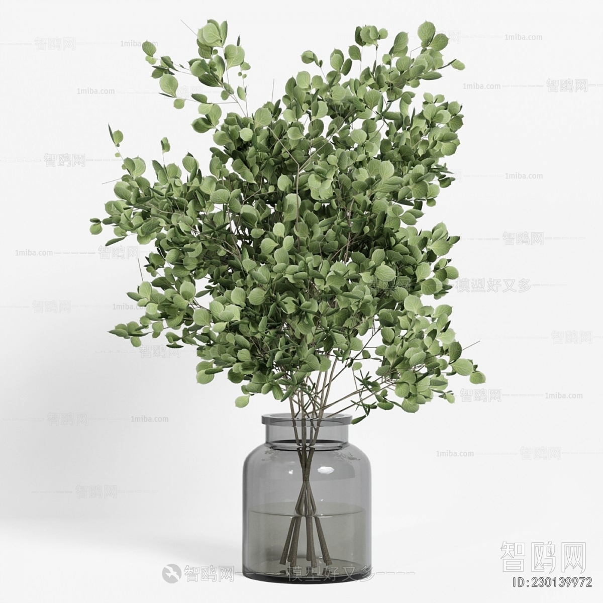 Modern Aquatic Green Plant