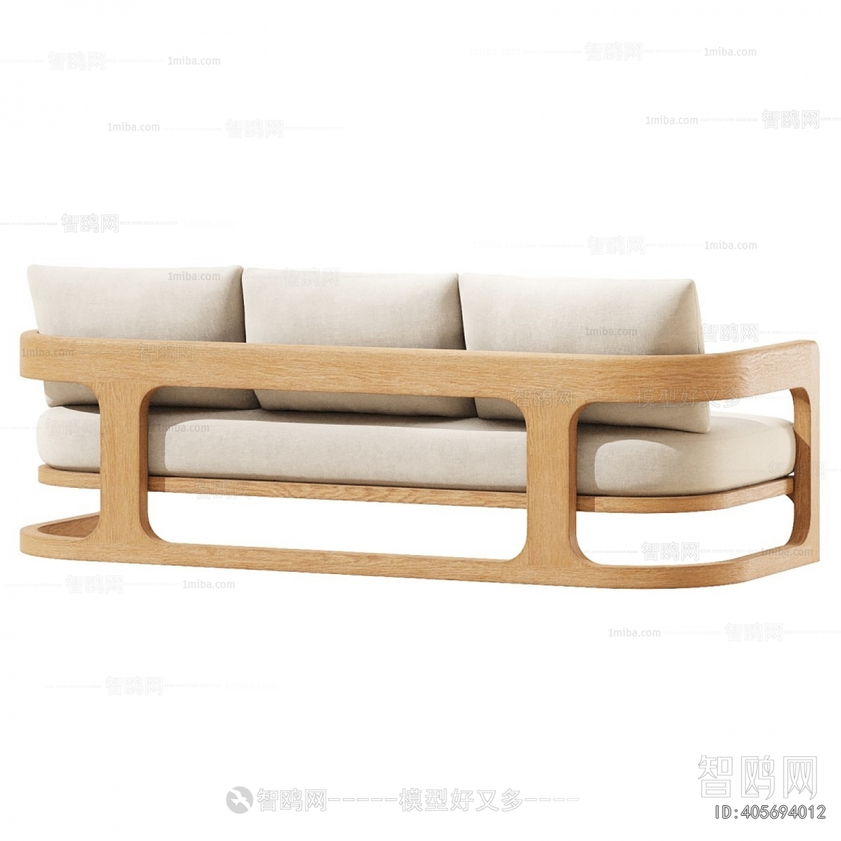 Modern Three-seat Sofa