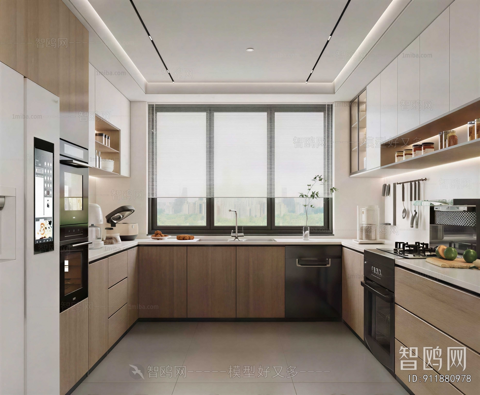 Modern The Kitchen