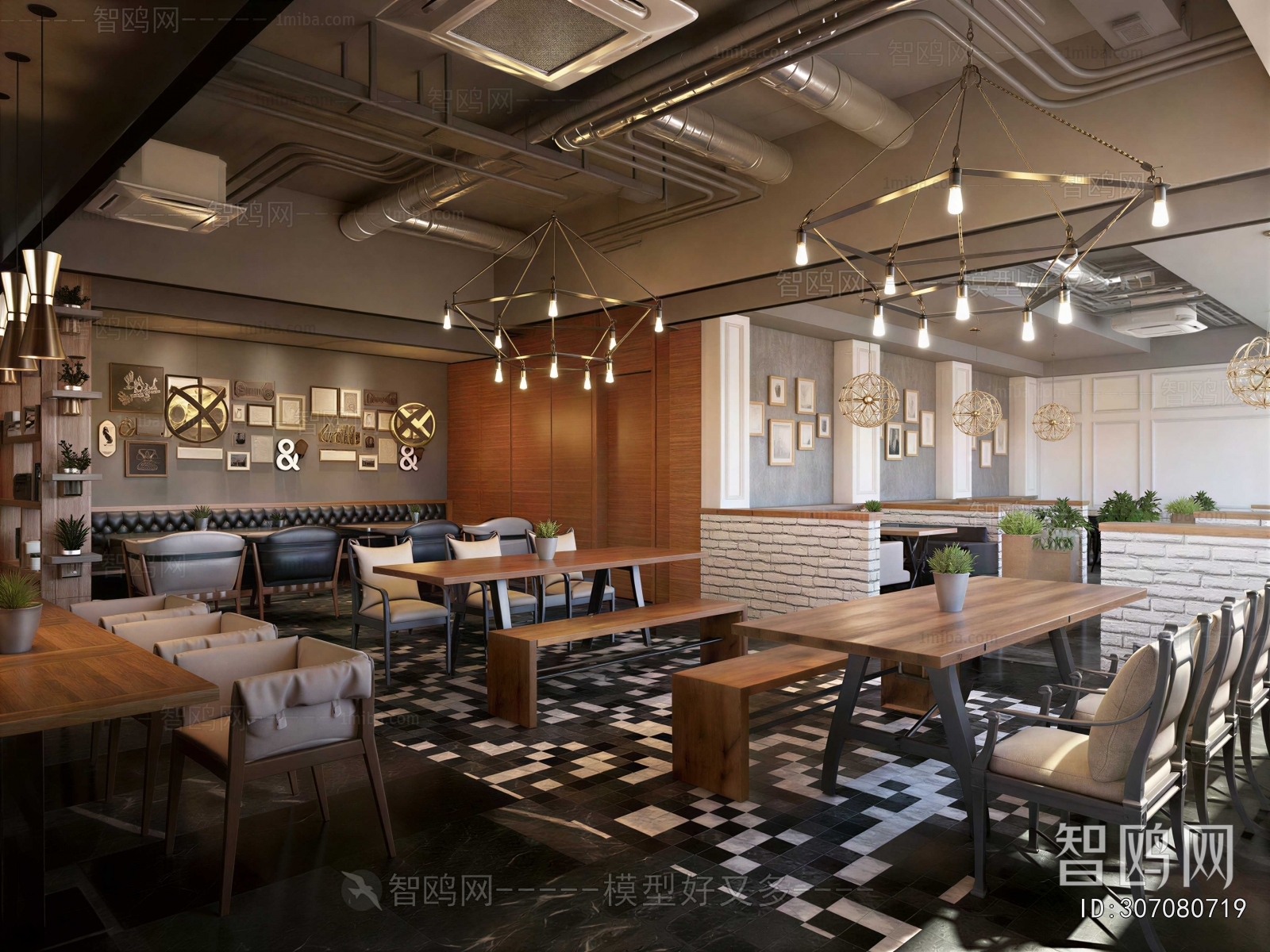 Industrial Style Restaurant