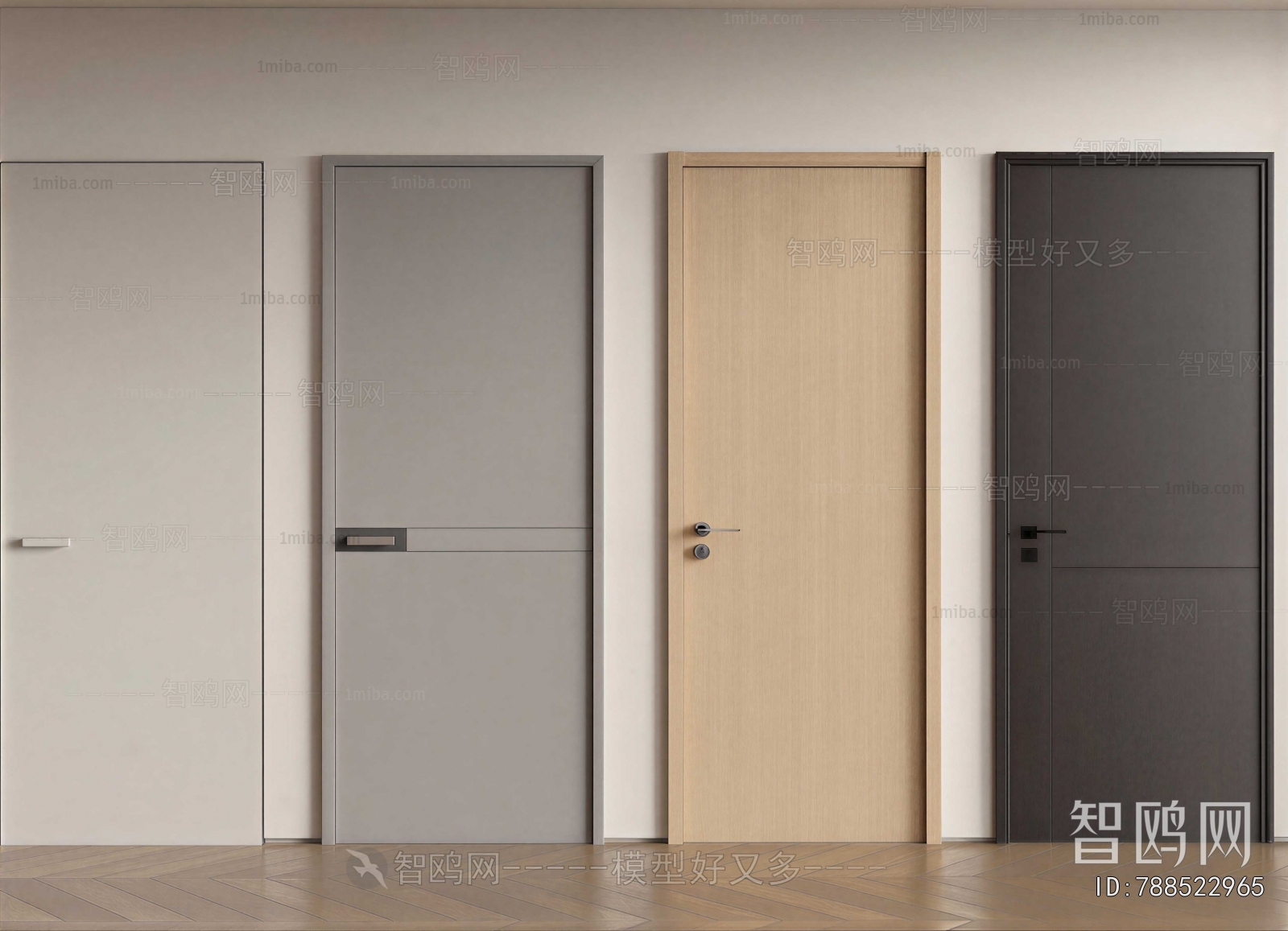 Modern Single Door