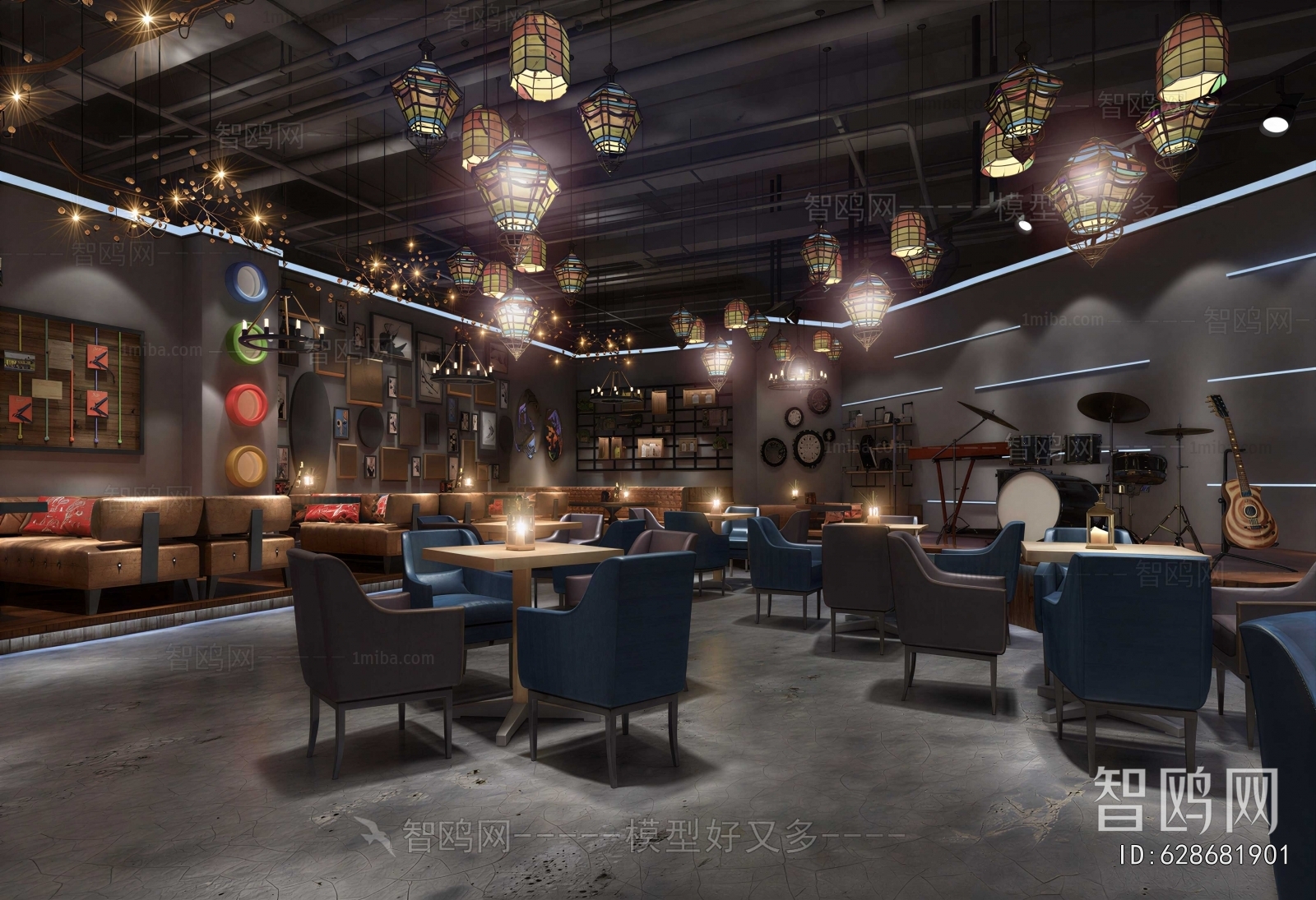 Industrial Style Bar