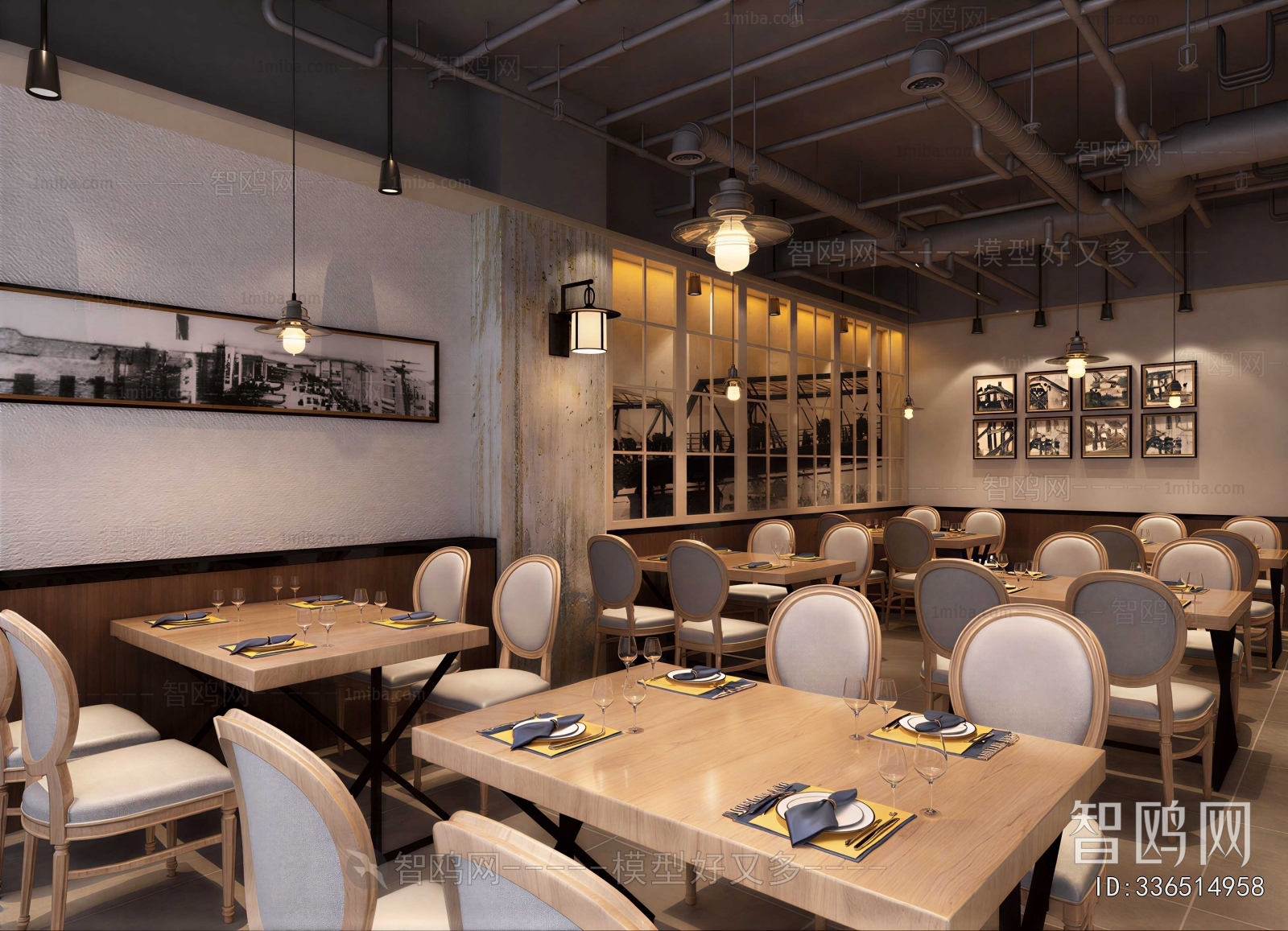 Industrial Style Restaurant