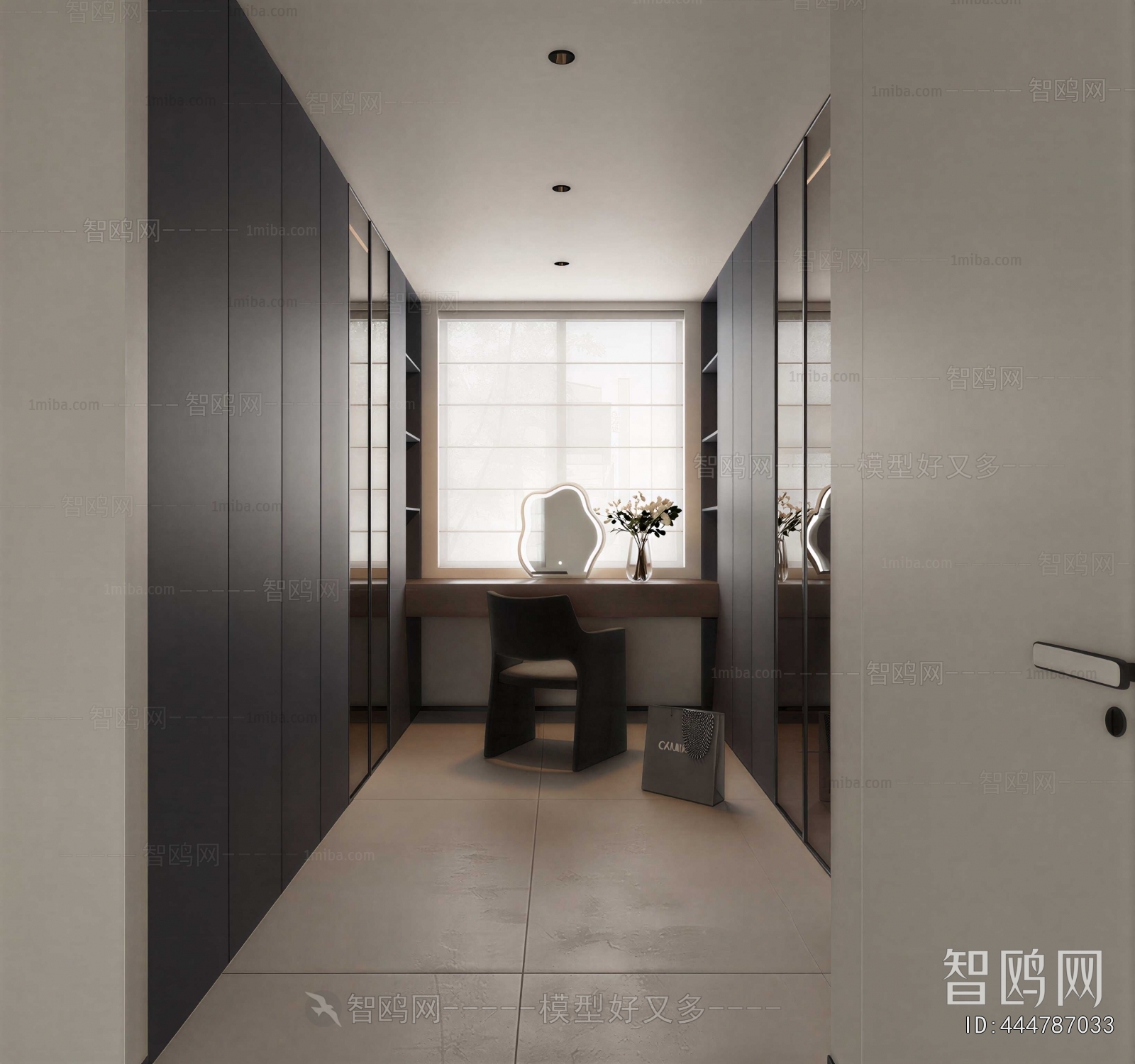 Modern Clothes Storage Area