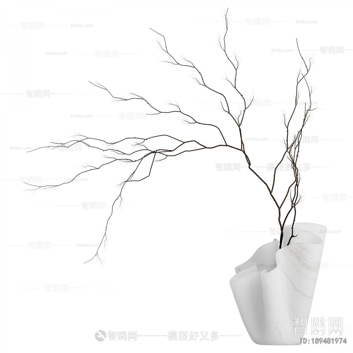 Modern Dried Branch