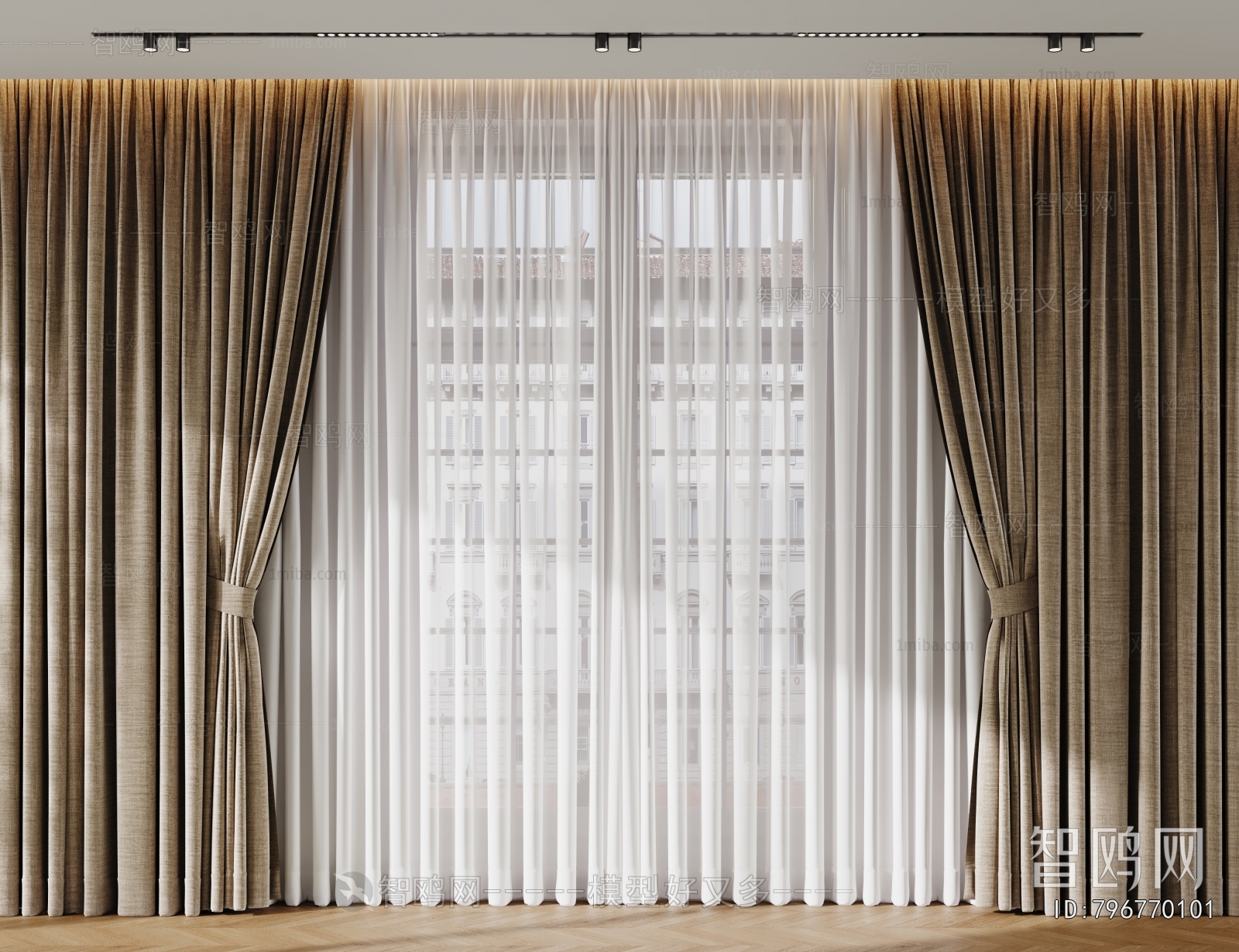 Modern The Curtain