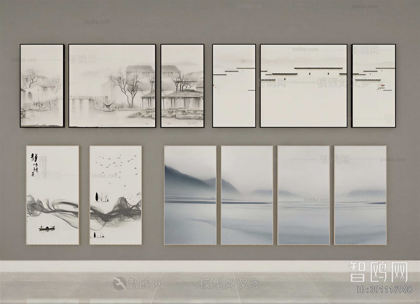 New Chinese Style Painting