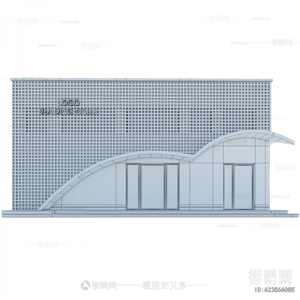 Modern Appearance Of Commercial Building