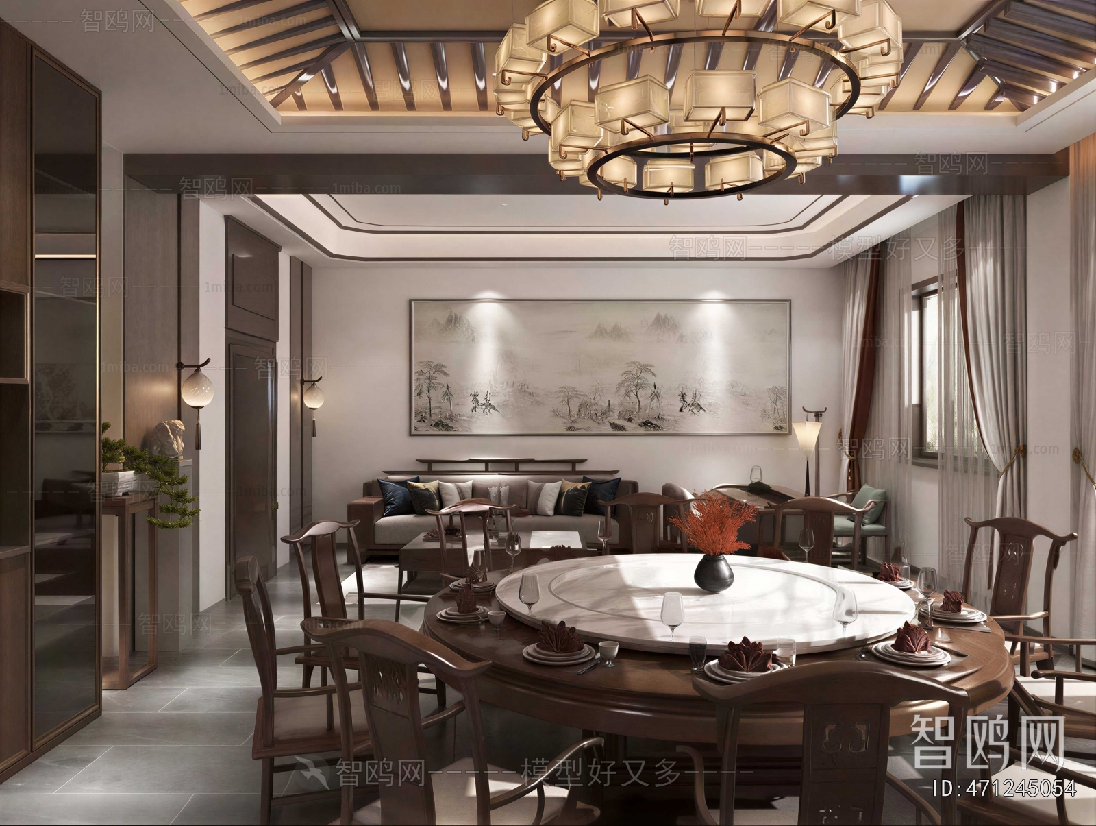 New Chinese Style Restaurant Box