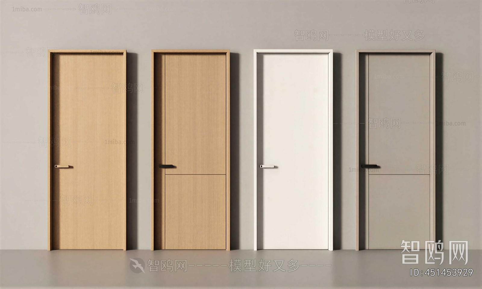 Modern Single Door