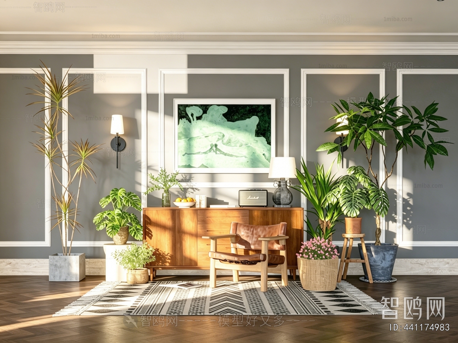Modern Entrance Cabinet